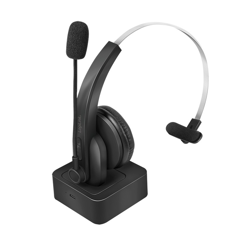 BT0059  Auricular Bluetooth V5.0 Mono Con Microfono con Base de recarga Logilink