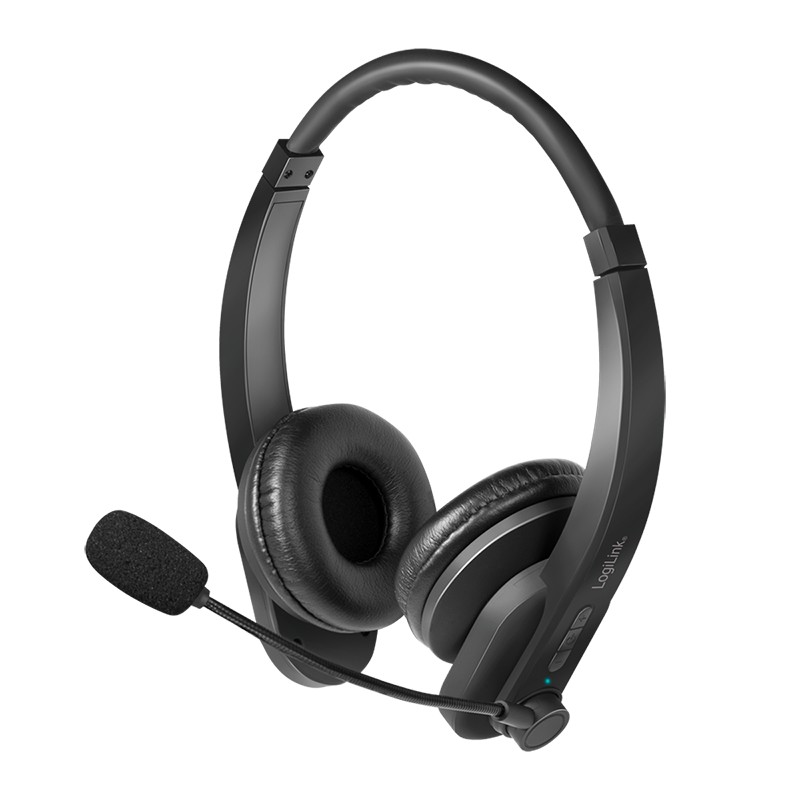 BT0060  Auricular Bluetooth V5.0 Con microfono Negro Logilink