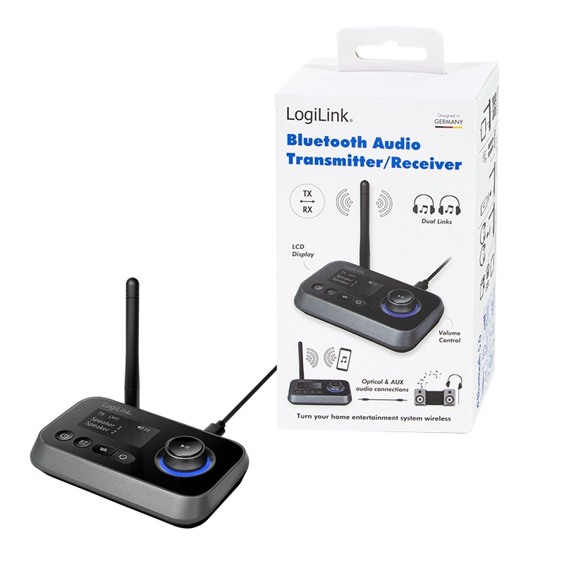 BT0062  Transmisor y Receptor de Audio Bluetooth 5.0  Logilink