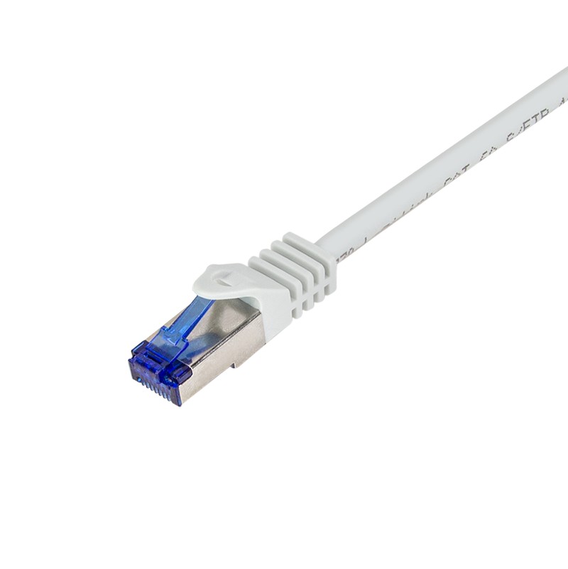 C6A062S  Latiguillo CAT 6A, S/FTP,  3.00 m, Gris, LSZH Ultraflex Logilink