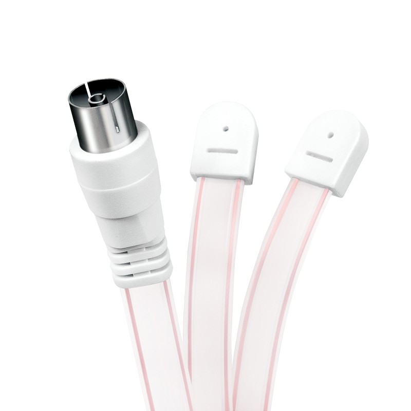 CA1000  Antena bipolo FM con toma coaxial, 1.8 m