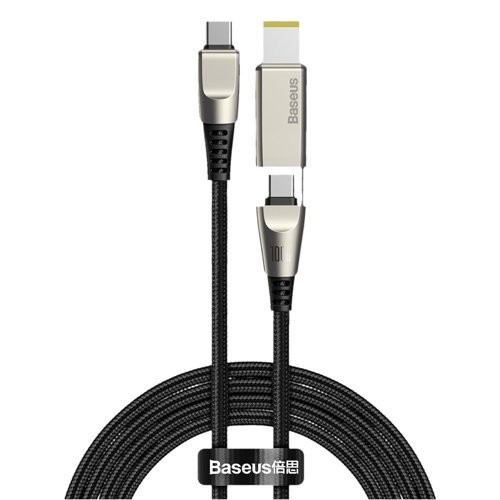 CA1T2-B01  Cable de carga 2 en 1, USB C - USB-C + Lenovo 100w 2 metros