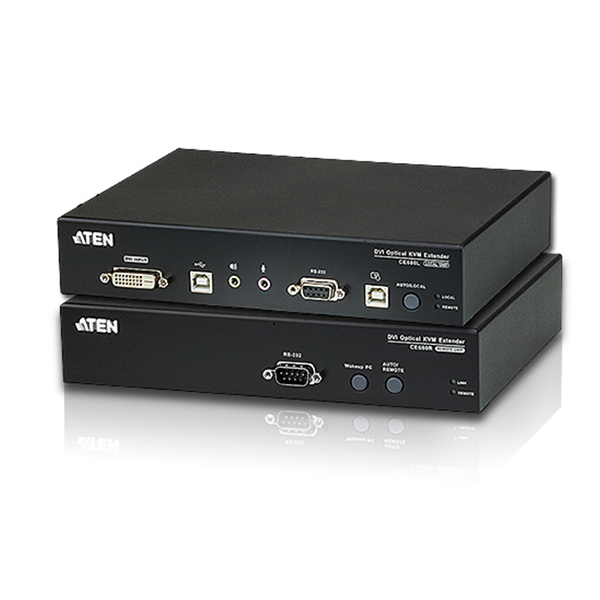 CE690  Extensor KVM &oacute;ptico DVI USB (1920 x 1200 a 20km)