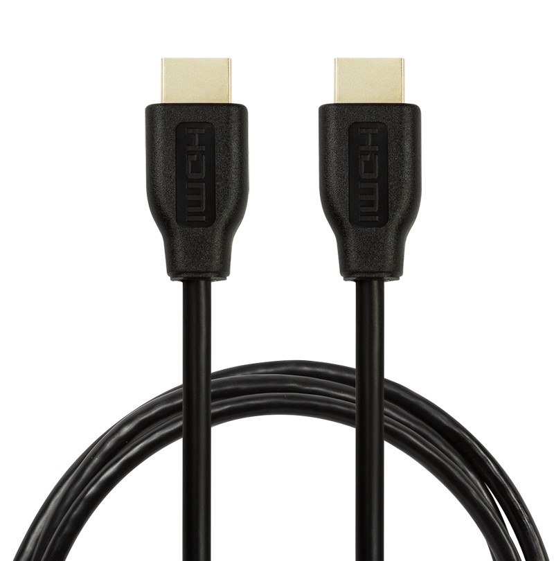 CH0036  Logilink HDMI cable, A/M to A/M, 4K/30 Hz, black, 1,50 m