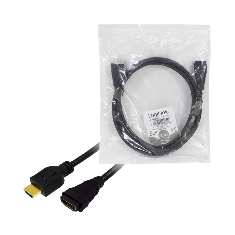 CH0056  Cable Extension 2,00m HDMI A macho > HDMI A hembra