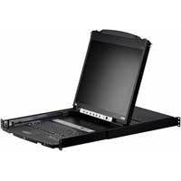 CL5816N  16-Port Dual Rail 19" LCD KVM Switch with USB Peripheral Sup