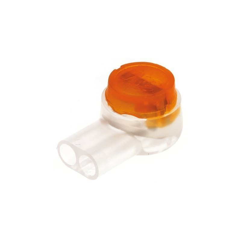 CM006  Conector UY2 emplame Naranja Bolsa de 100 unidades