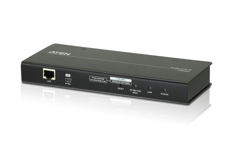 CN8000A  1-Port VGA KVM over IP Switch with Local or Remote Access and Virtual Media