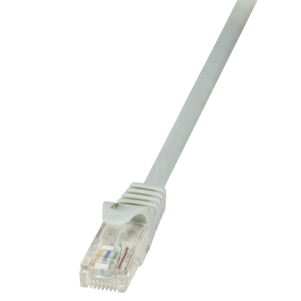CP1092U  Latiguillo CAT 5e, U-UTP, 10.00 m, Gris, CCA-PVC