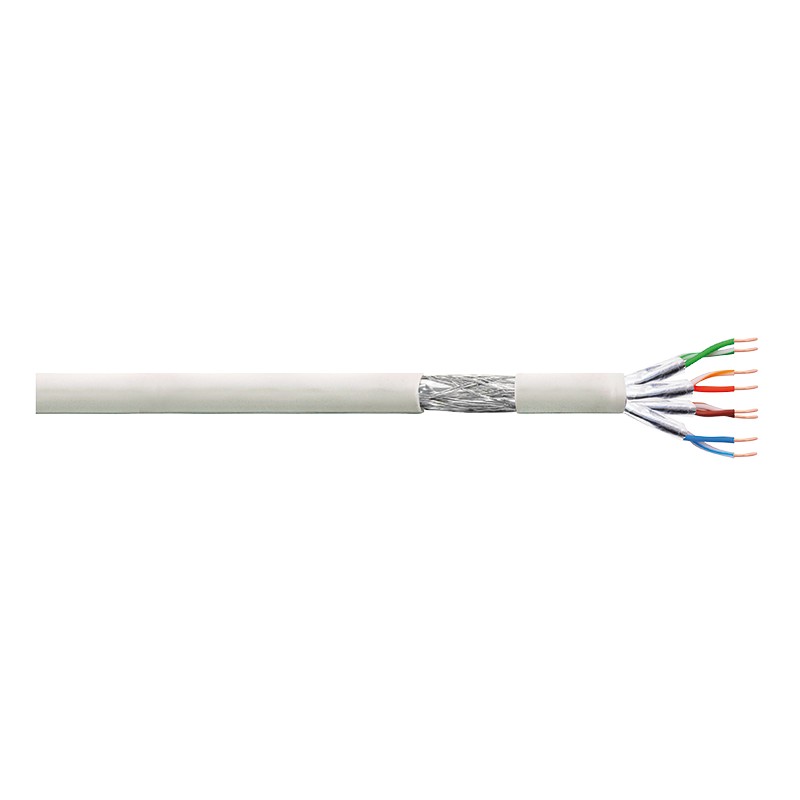 CP2305S  Bobina CAT 6 S-FTP  305m Flexible Gris AWG27/7 CU-PVC