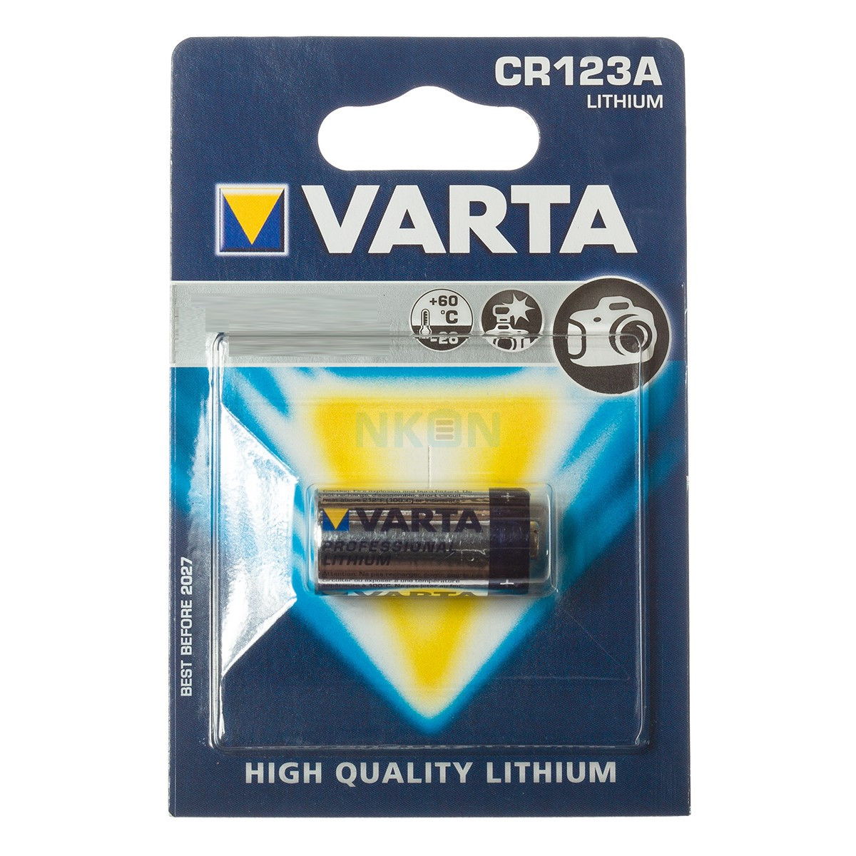 CR123B1A  Bateria de fotografia  CR-123 3V 1 x Blister  VARTA