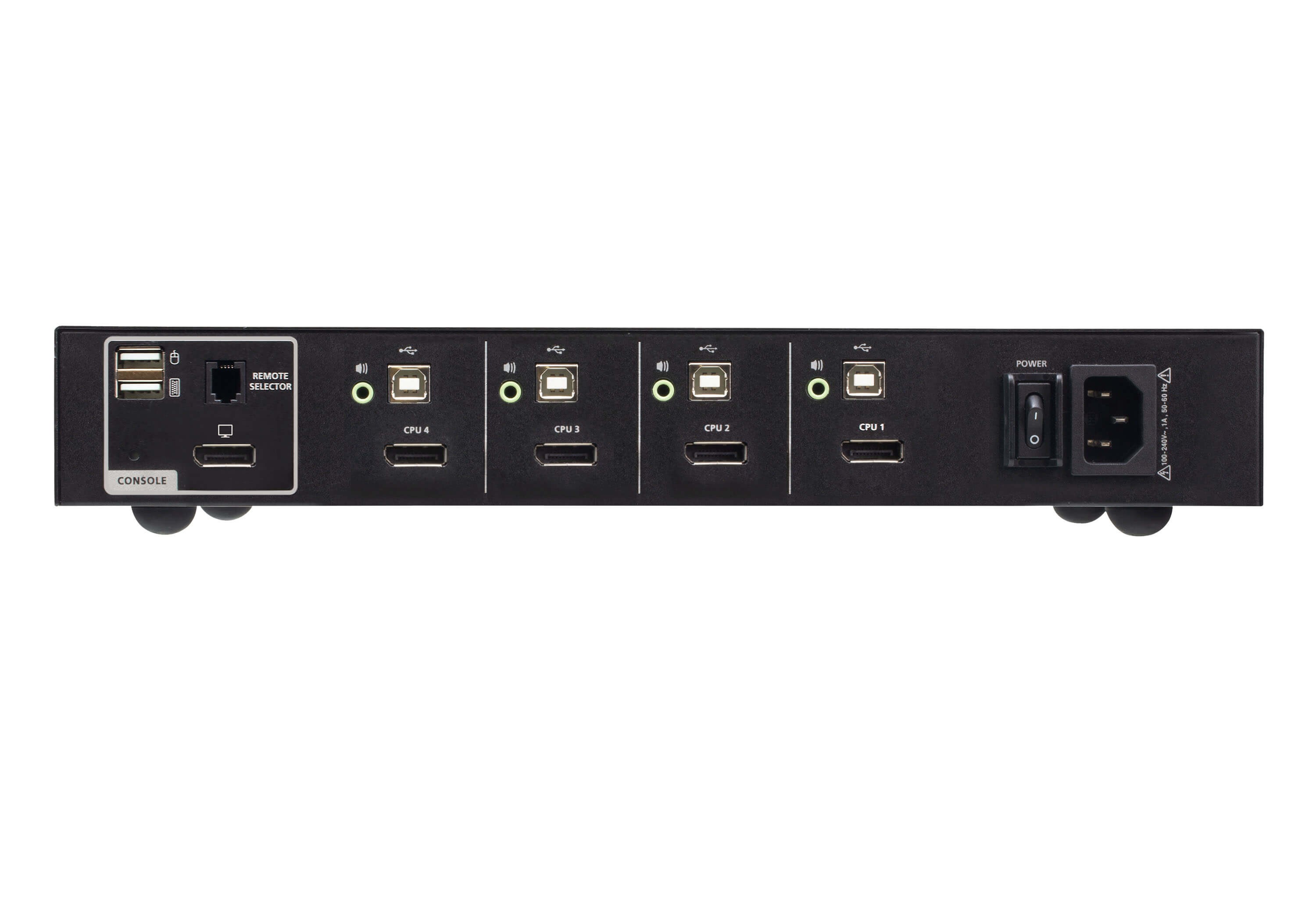 CS1184DP4-AT-G  Switch KVM de seguridad avanzada DisplayPort USB de 4 puertos (compatible con PSD PP v4.0) Nuevo