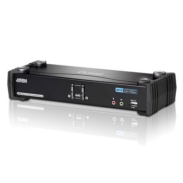 CS1782A  Switch KVMP? DVI/Audio dual link (7.1 canales) USB de 2 puertos