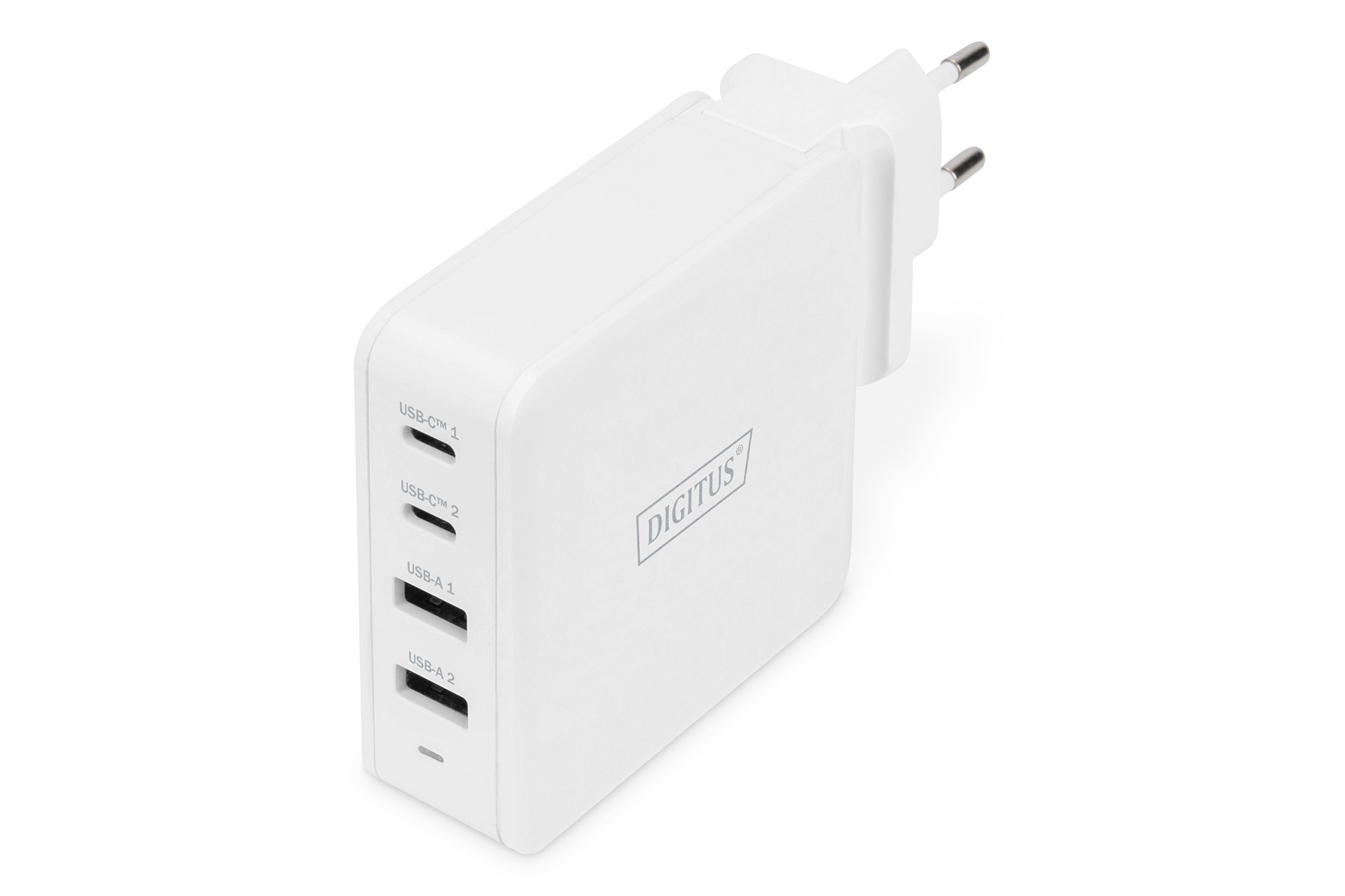 DA-10197  Cargador100W USB  4 puert. 100W (2xUSB-A + 2x USB-C) Blanco