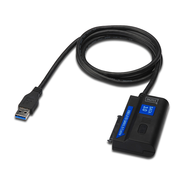 DA-70326  Convertidor USB 3.0 a SATA III 1.2 metros de cable Incluye Alimenatcion