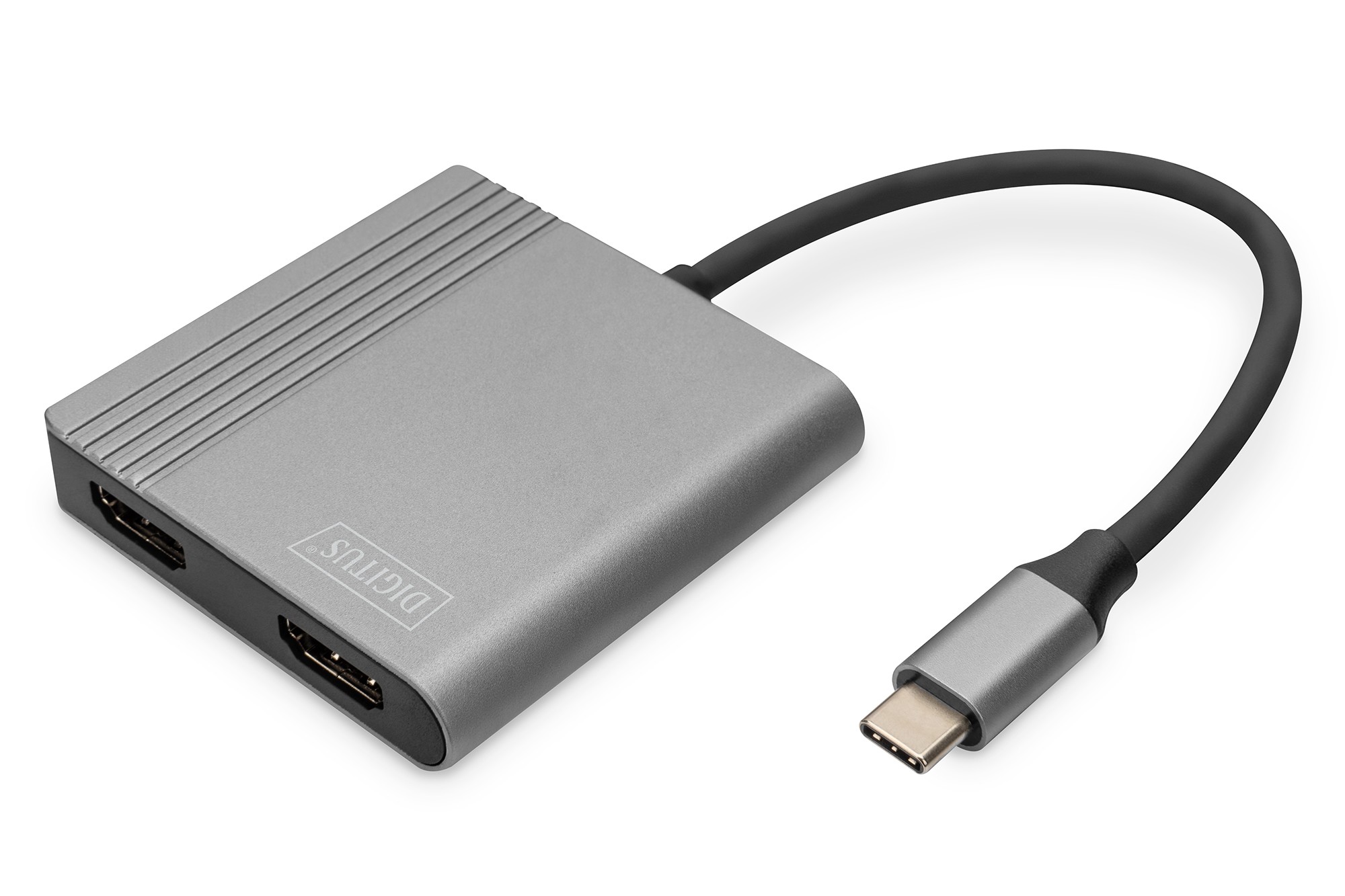 DA-70828  Hub de vídeo MST USB-C Macho a 2 X HDMI Digitus
