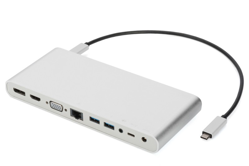 DA-70864  Docking USB-C 3.1 Gen1 12 Puertos  Digitus ** Ultimas Unidades **