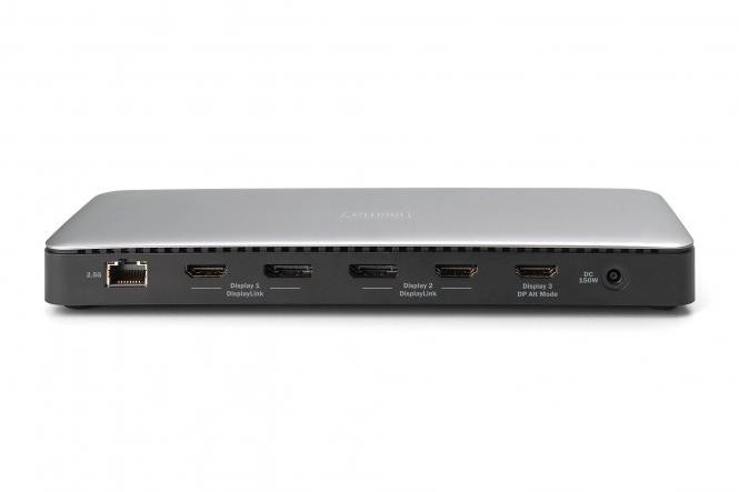 DA-70918  DIGITUS USB-C docking station, 13-Port, 3x HDMI, 2x DP 4x USB-A, 1x USB-C, 1x RJ45, 1x DC, 1x Audio