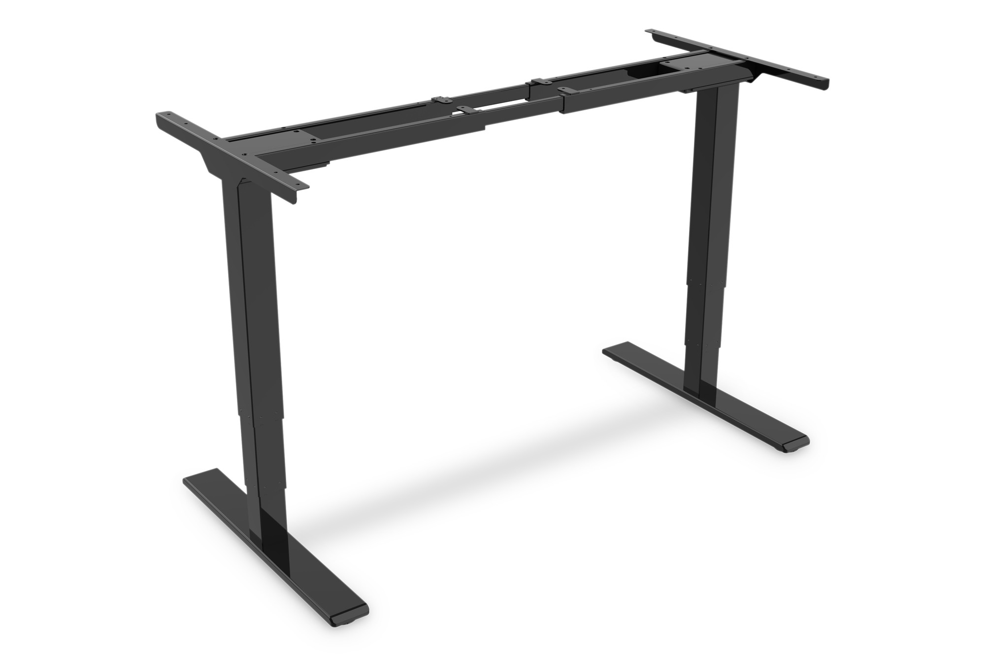 DA-90434  Bastidor de mesa el&eacute;ctrico de altura regulable Motor doble, 3 niveles, negro