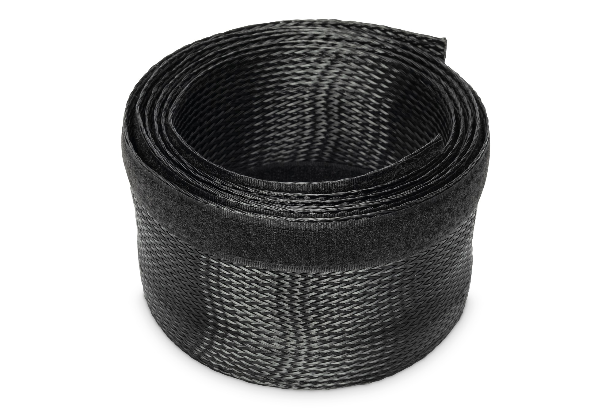 DA-90507  Cubre cables 50mm con Velcro Negro, 2 m Funda trenzada textil Digitus