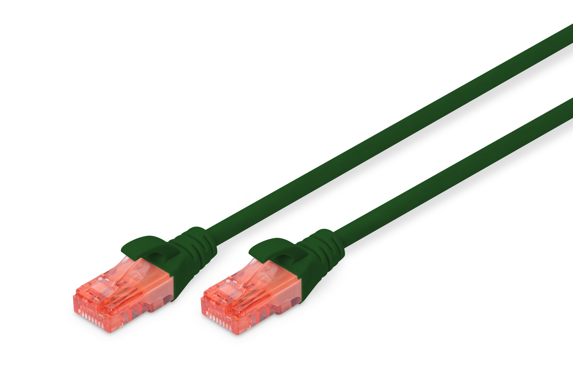 DK-1612-005/G  Latiguillo CAT 6, U-UTP,  0.50 m, Verde, CCA-PVC Digitus **Ultimas unidades****