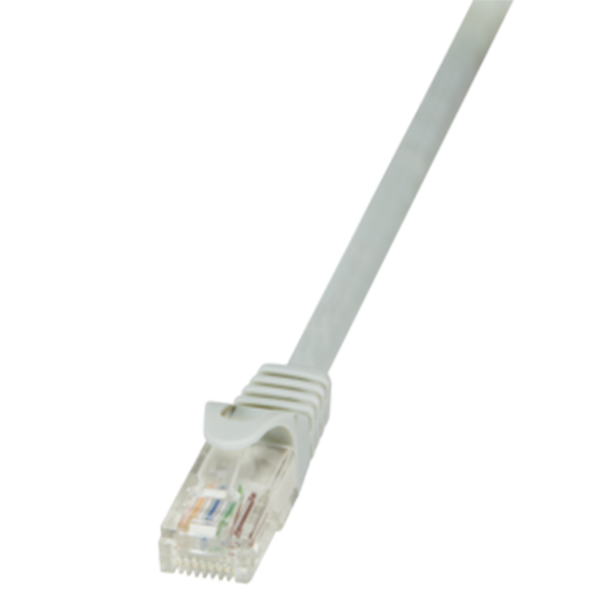 DK-1612-100  Latiguillo CAT 6, U-UTP,10.00 m, Gris, CCA-PVC Digitus