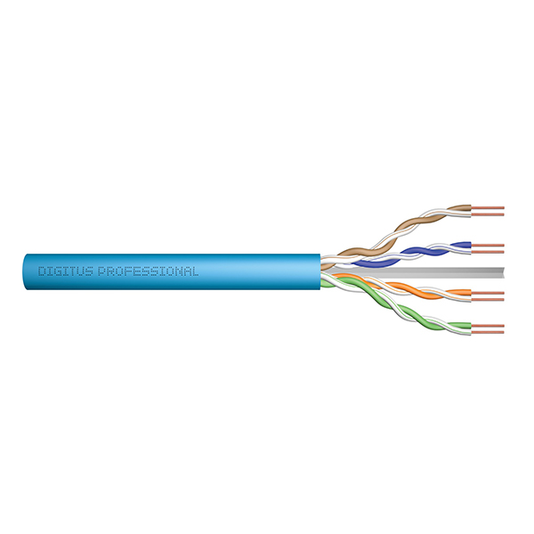 DK-1613-A-VH-305  Bobina CAT 6A U-UTP  305m Instalacion Azul AWG23/1 Eca