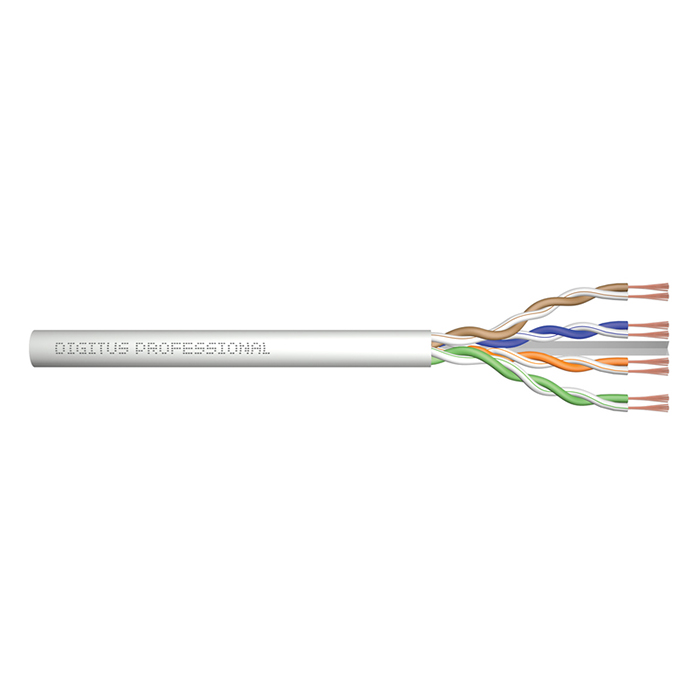 DK-1613-P-305  Bobina CAT 6 U/UTP  305m Flexible Gris, AWG26 CU LSZH