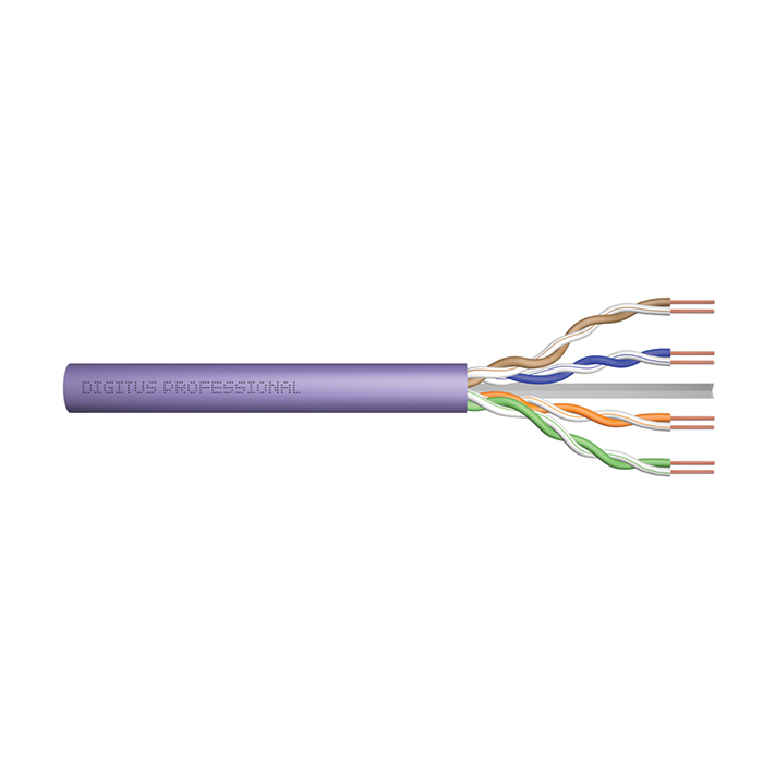 DK-1613-VH-5  Bobina CAT 6 U-UTP  500m Instalacion Violeta AWG23/1 Eca