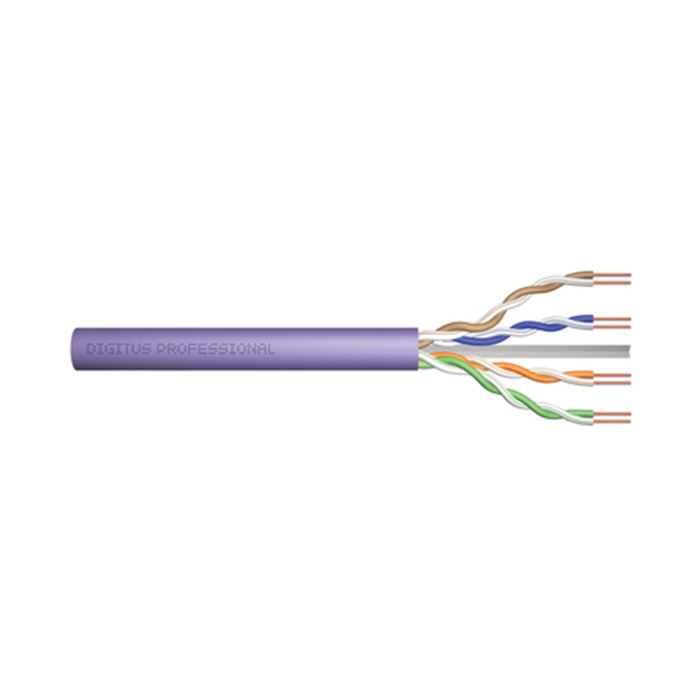 DK-1614-VH-305  Bobina CAT 6 U-UTP  305m Instalacion Violeta AWG23/1 Dca