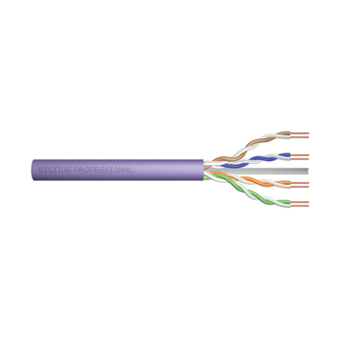 DK-1615-VH-305  Bobina CAT 6 U-UTP  305m Instalacion Violeta AWG23/1 Cca