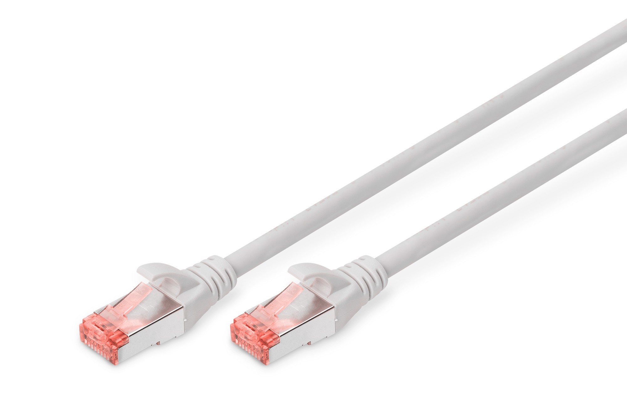 DK-1644-030  Latiguillo CAT 6, S/FTP,  3.00 m, Gris, LSZH Digitus
