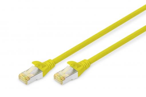 DK-1644-A-030/Y  Latiguillo CAT 6A, S/FTP,  3.00 m, Amarillo, LSZH Digitus