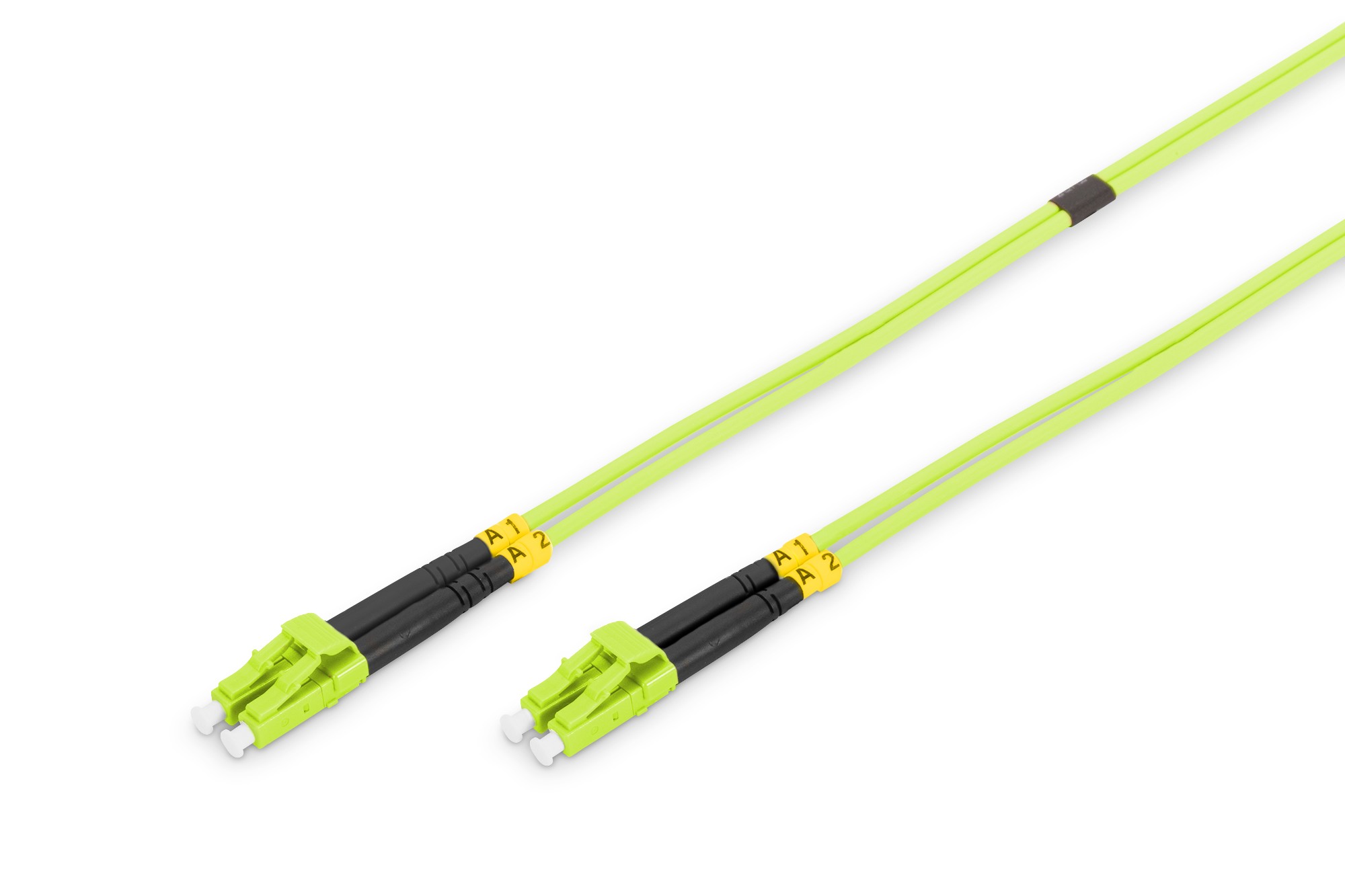 DK-2533-02-5  Cable/latiguillo/jumper de fibra óptica LC a LC MM, OM5, 50/125 µ, Duplex   2 m