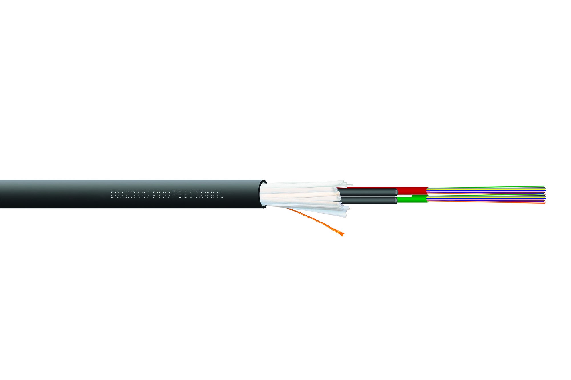 DK-35482/3-U  Cable de instalaci&oacute;n interior/exterior A/I-DQ (ZN) BH 50/125 &micro; OM3, 48 fibras, BauPVO Dca, LSZH