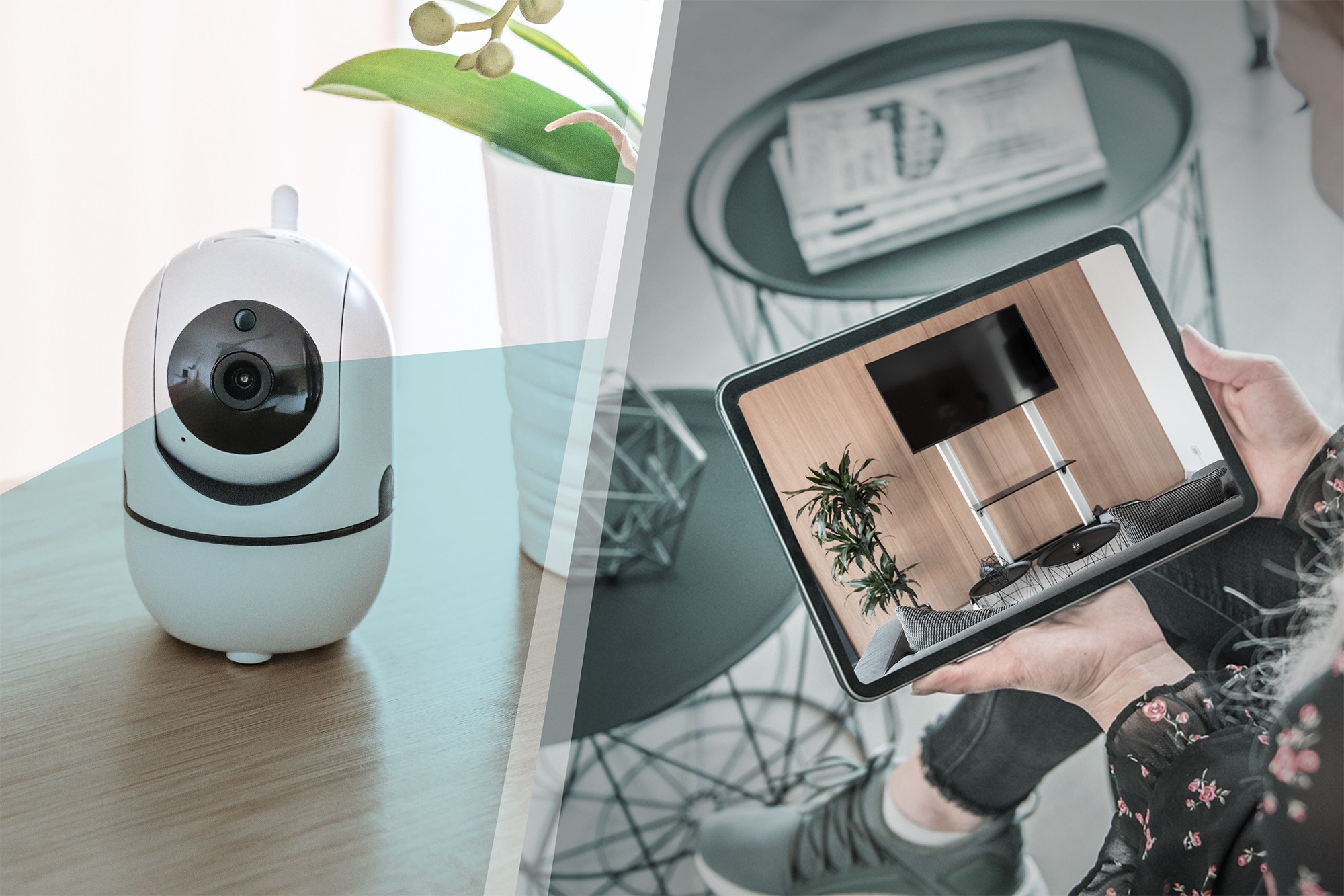 DN-18603  Cámara Smart WIFI (sin puerto LAN) P/T Indoor