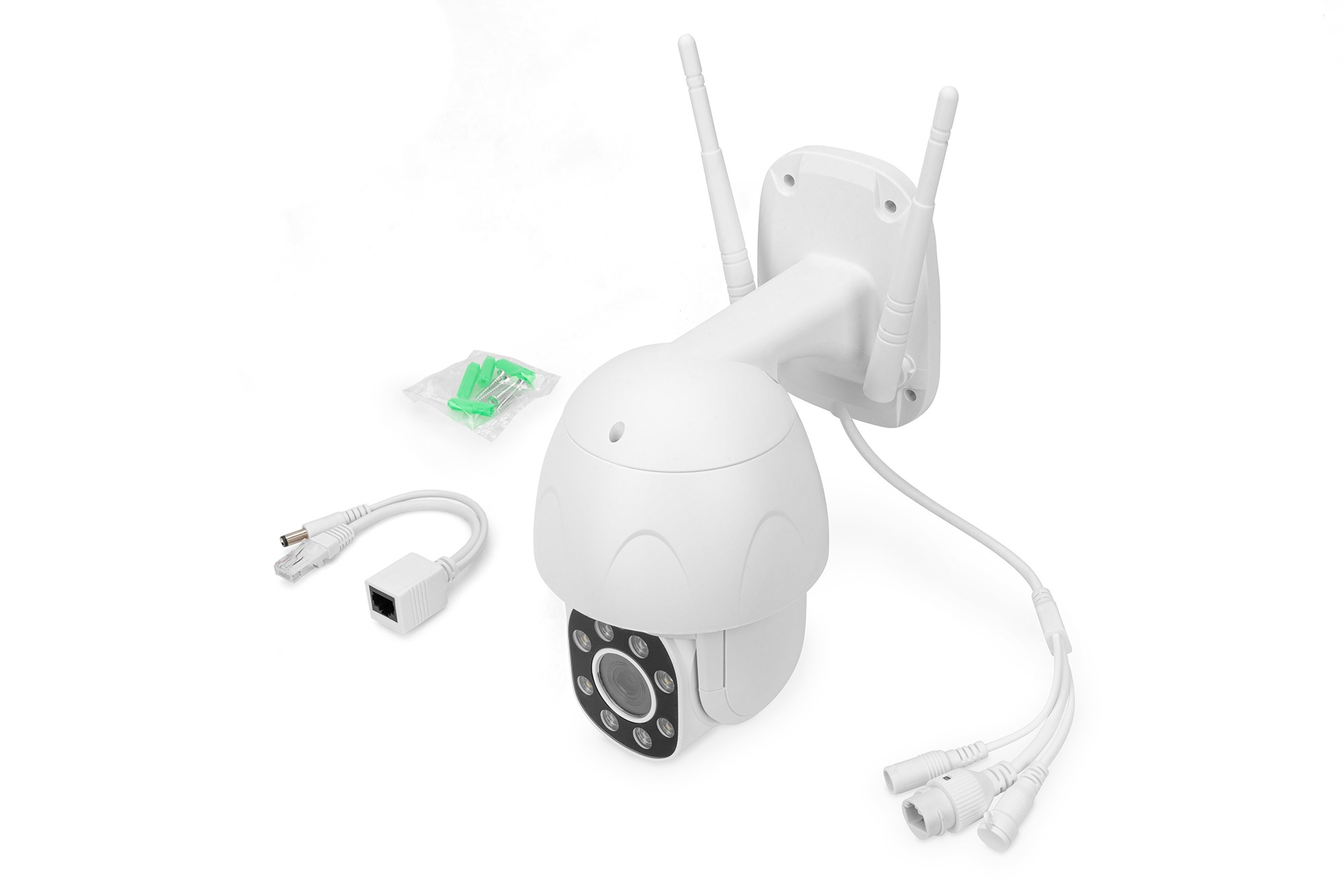 DN-18604  Cámara exterior PTZ de WIFI inteligente Compatible con TUYA, Alexa Google home