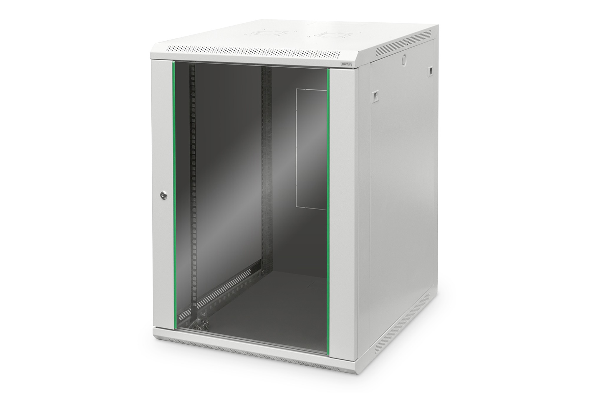 DN-19 16U-6/6-EC  ARMARIO MURAL 19" 16U 600x600 GRIS serie   Dynamic Basic Capacidad de Carga 60Kg Digitus
