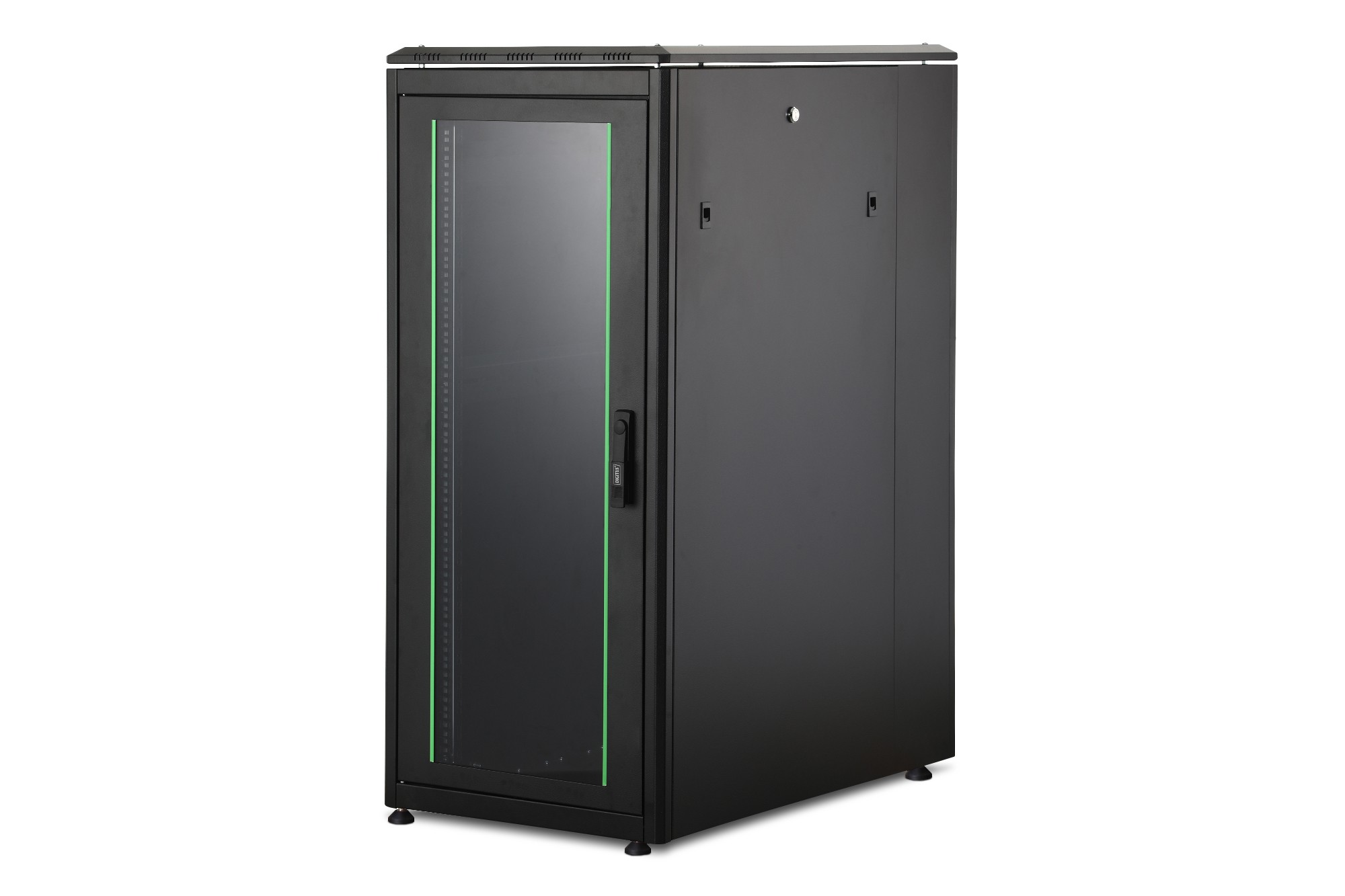 DN-19 26U-6/10-B-1  Armario de red 26UA, Unique 1342x600x1000 mm, color negro (RAL 9005)