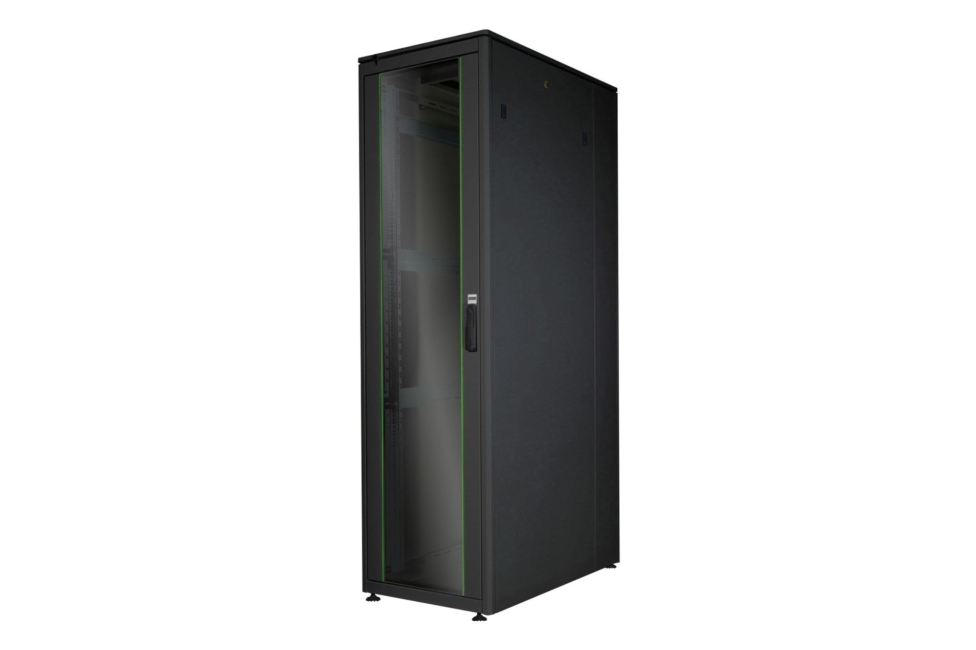 DN-19 42U-6/10-B-1  42U network rack, Unique 2053x600x1000 mm, color black (RAL 9005)