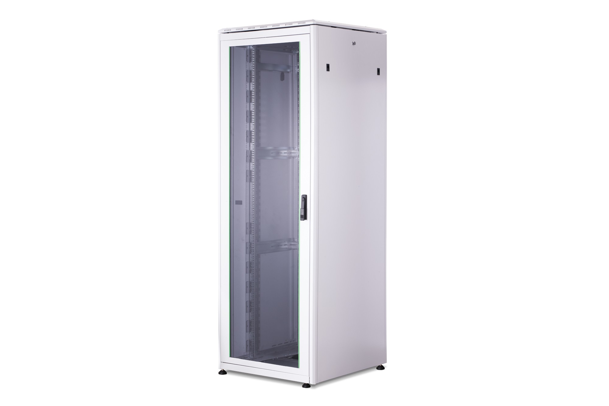DN-19 47U-8/8-1  Armario suelo 19" 47U 800x800 Gris (RAL 7035) Unique Capacidad de Carga 1200Kg DIGITUS