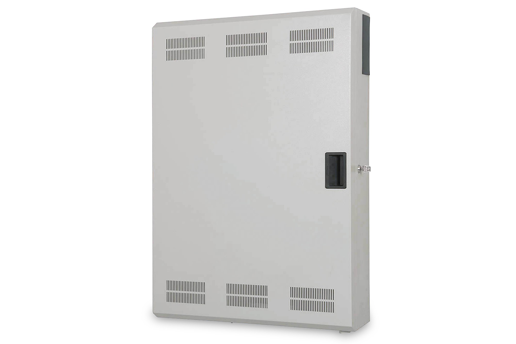 DN-19 WM-3H3V-SL  Armario Mural 19"  6U Delgado slim  900x600x200 mm 3U horizontal y 3E vertical, gris (RAL 7035)