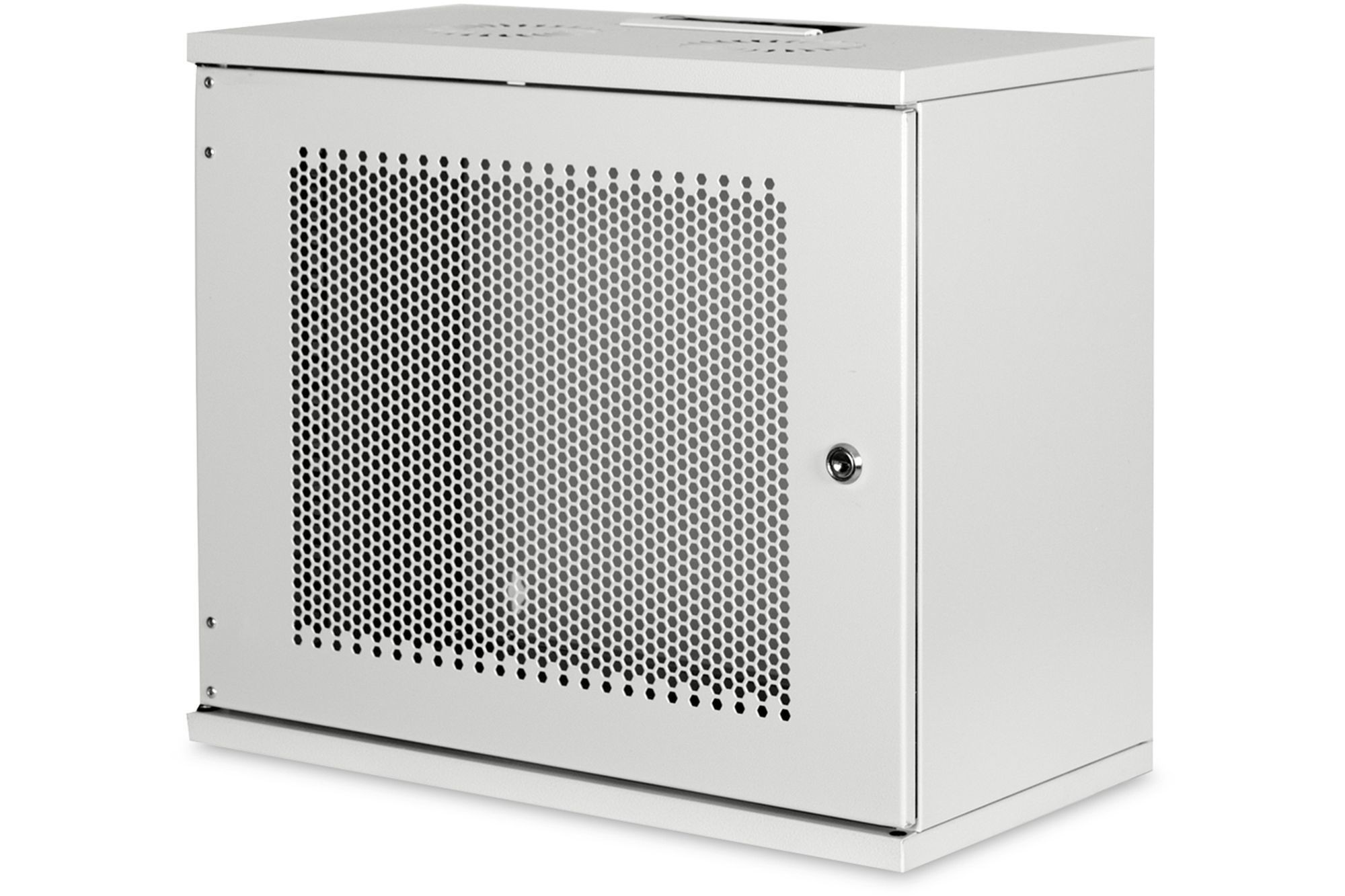 DN-19-09U-S-PD  ARMARIO MURAL 19"  9U 540x400 Gris puerta Perforada Sin montar SOHO Digitus