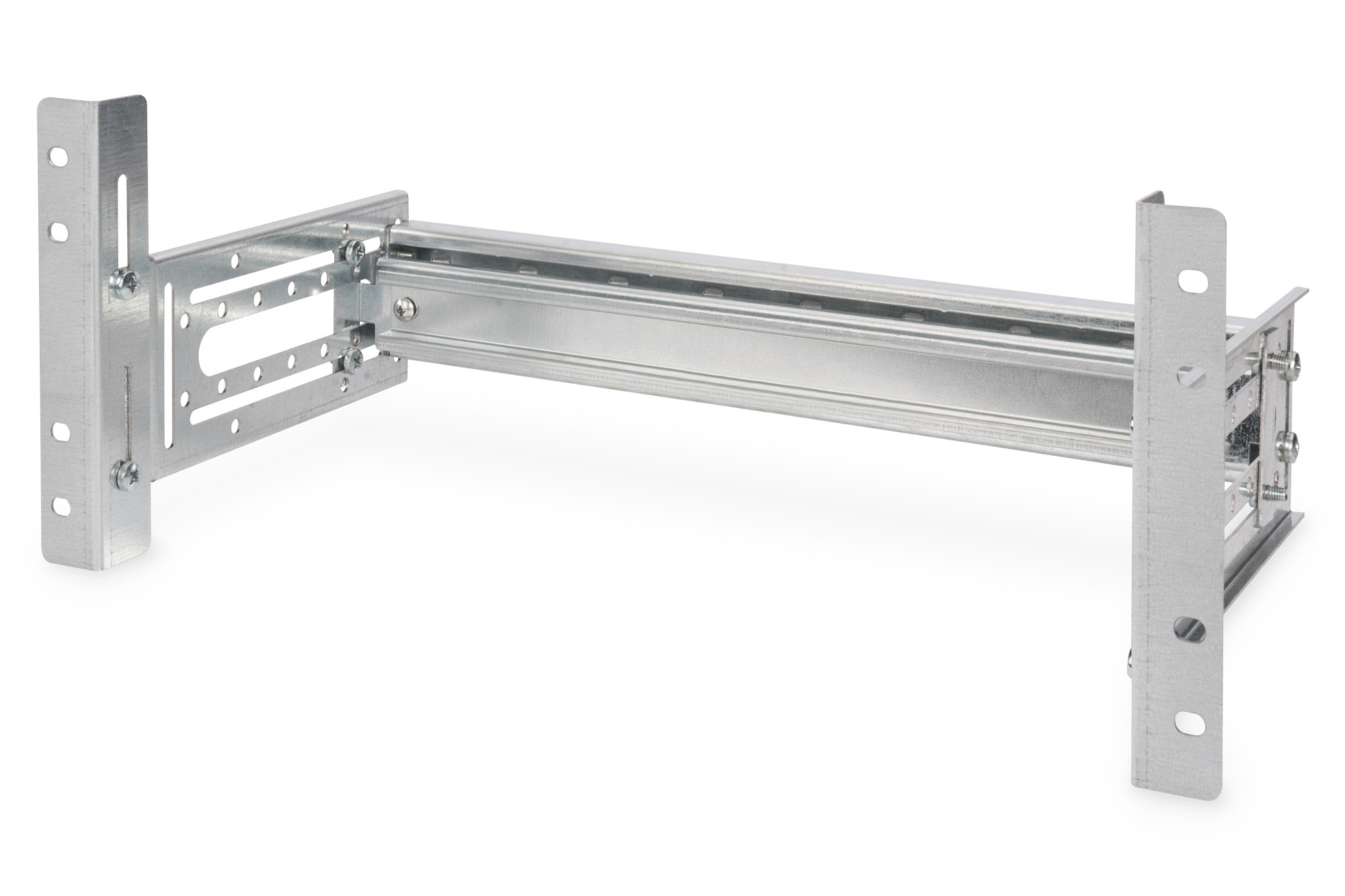 DN-19-DIN-4U  Soporte para carril DIN, 4U, 178x483x223 mm, galvanizado inc