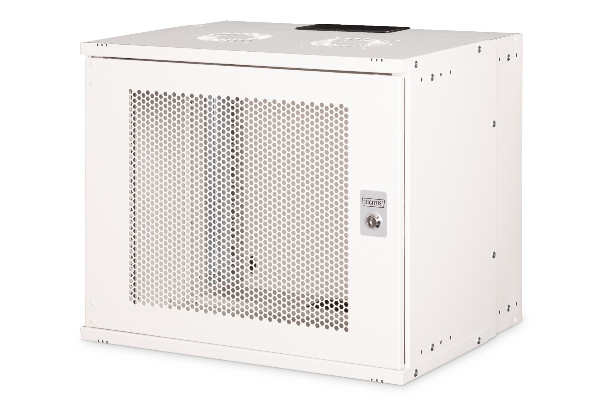 DN-49209  ARMARIO MURAL 19"  9U 540x400 Gris puerta Perforada Sin montar SOHO-PRO Digitus