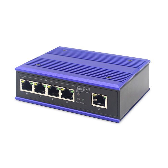 DN-650105  Switch  5 Port Industrial Fast Ethernet