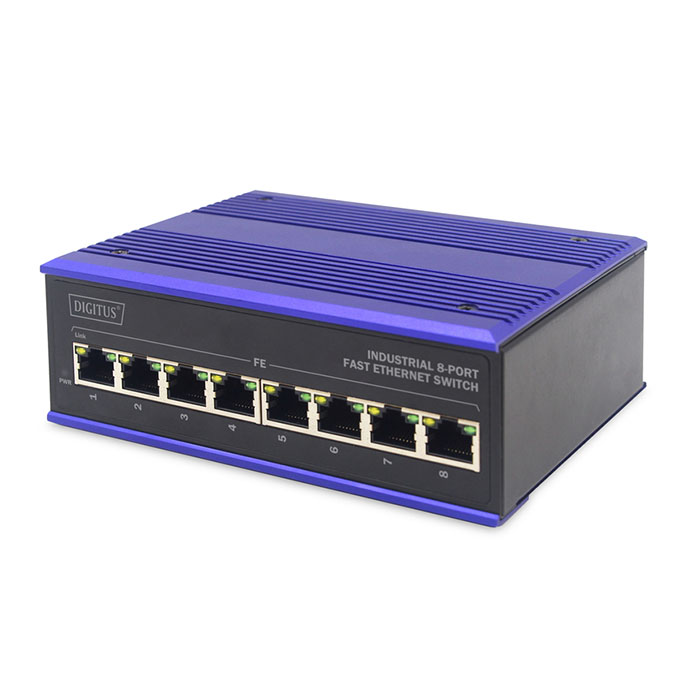 DN-650106  Switch  8 Port Industrial Fast Ethernet