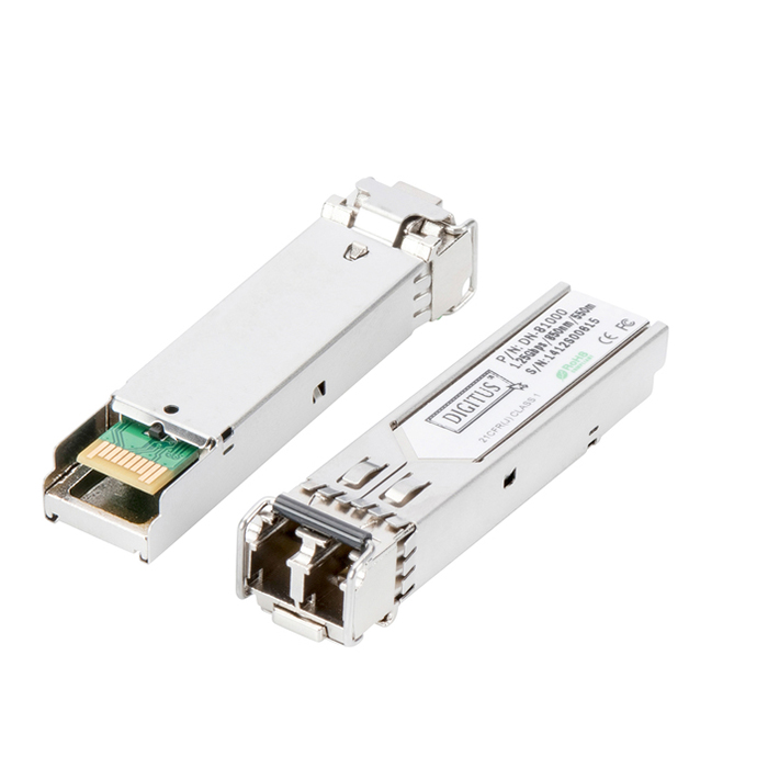 DN-81004-01  1.25 Gbps SFP Module, Singlemode, BiDi, HP-comp. LC Simplex,