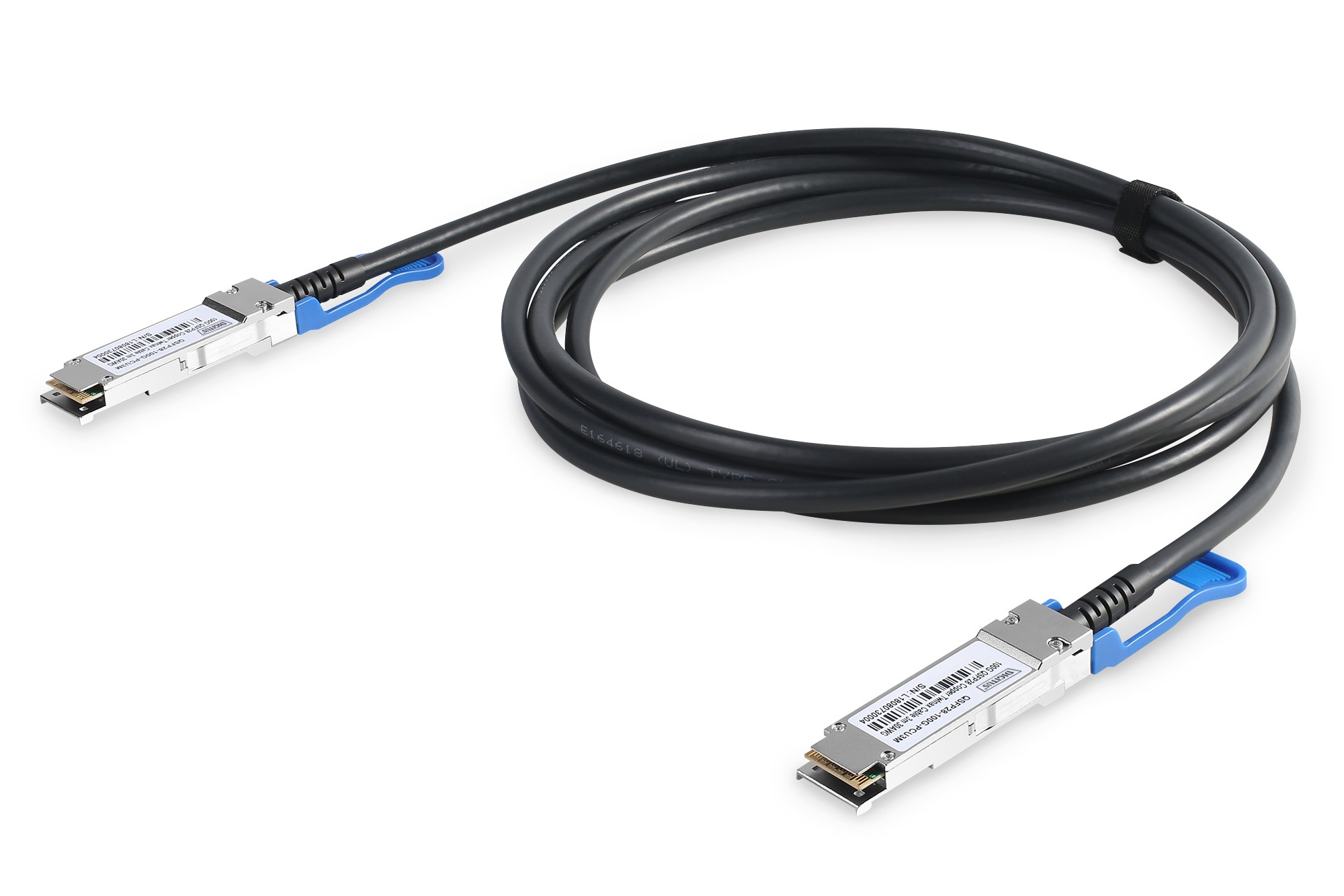 DN-81601  Cable DAC 1 metro 100G QSFP28 Direct Attach Cable Velocidad de transferencia hasta 28.3125&nbsp;Gbps por canal 1&nbsp;m