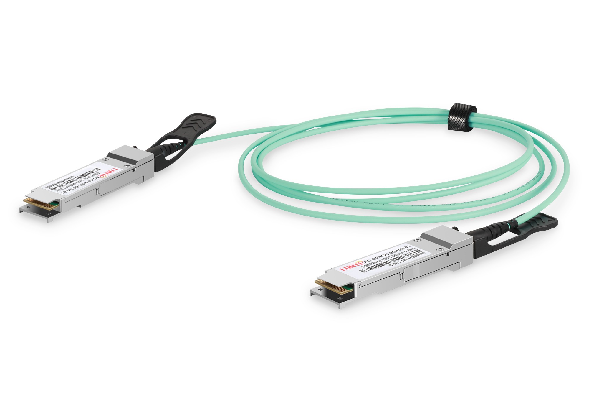 DN-81621  Cable óptico activo 100 Gbps QSFP28 1 m